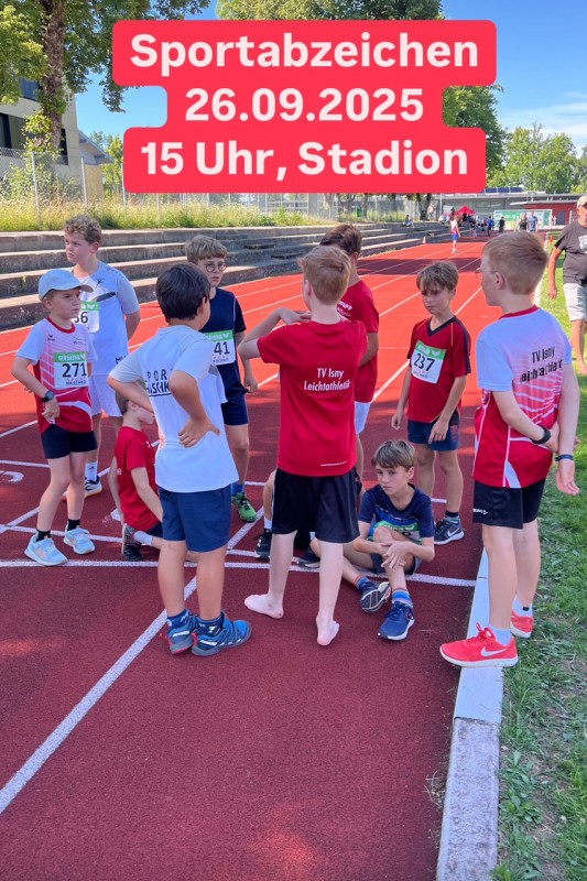 Sportabzeichen 26.09.2025